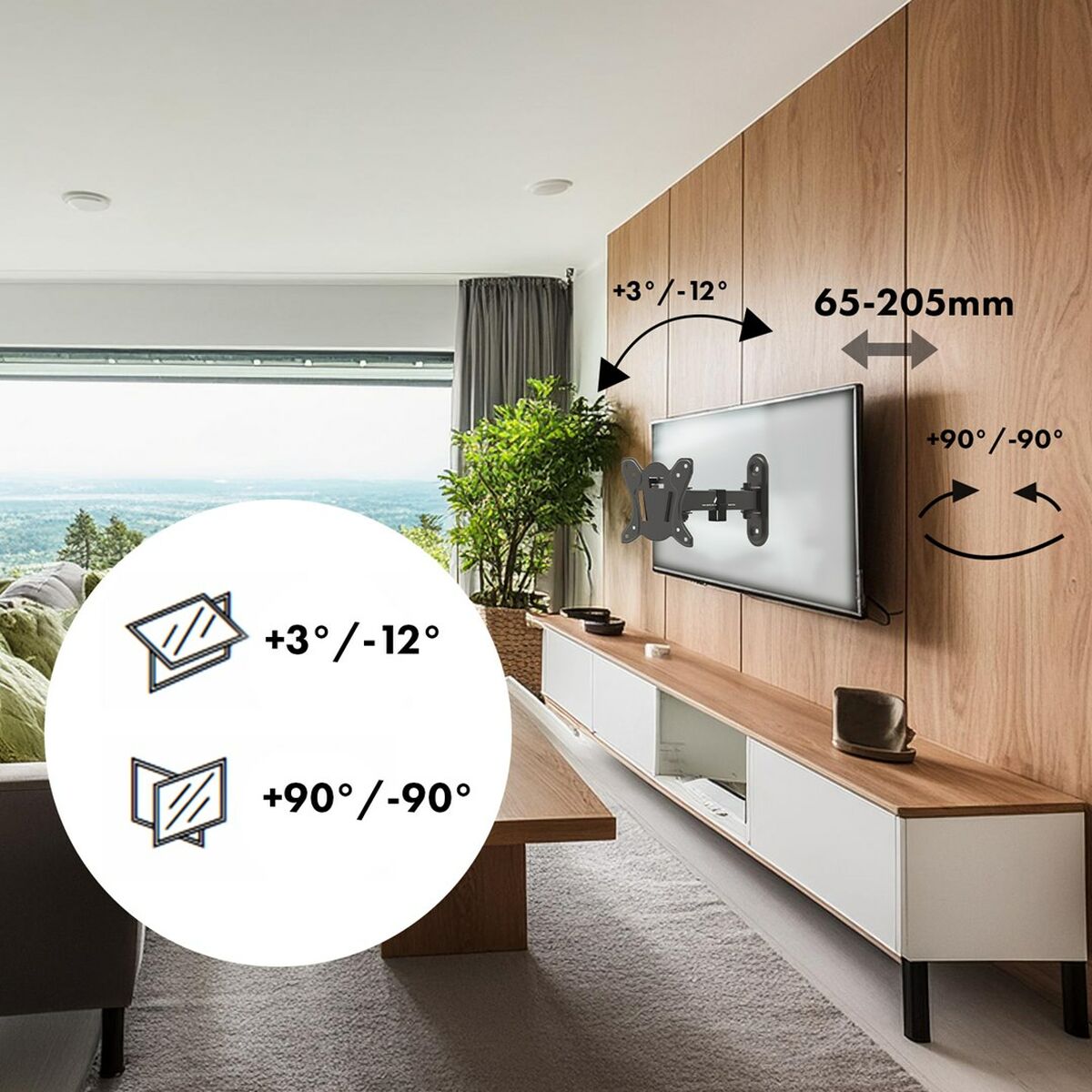 TV Halterung MacLean MC-416 32" 13" 30 Kg